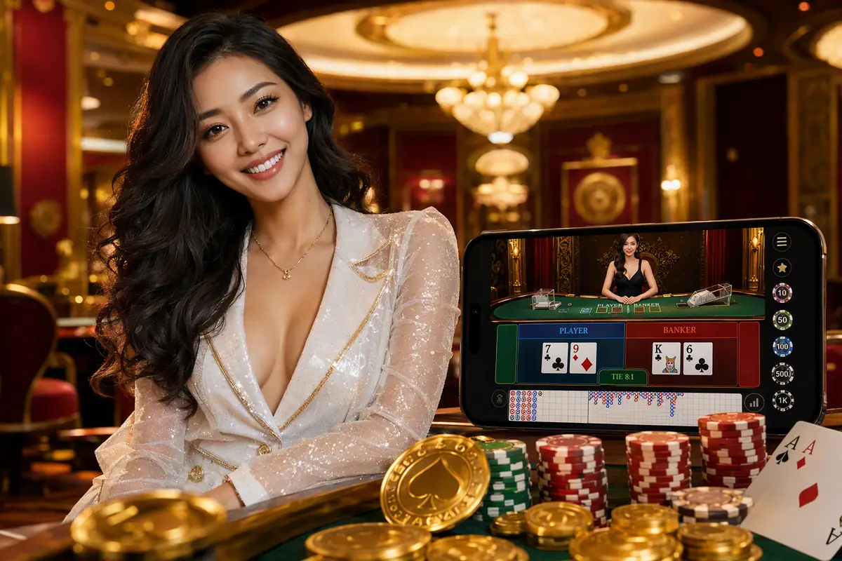 mrwira Casino meja live dealer baccarat